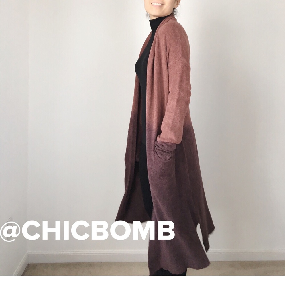 Ellen cashmere like long line cardigan - Picture 3 of 6